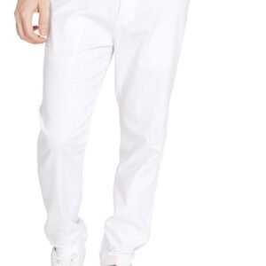 DIVISIVE Men’s Relaxed Fit Cotton Linen Blend Trousers
