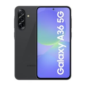 Samsung Galaxy A36 5G (Awesome Black, 12GB, 256GB) | Gemini Live | Awesome Intelligence (AI): Circle to Search, My Filter, Object Eraser | 4nm Snapdragon Processor | Flagship Grade Camera