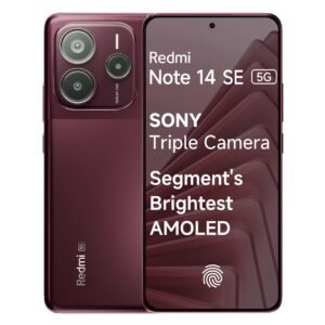 Redmi Note 14 SE 5G, Crimson Art (6GB, 128GB)