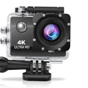 DIVINE 4K 30Fps Action Camera Ultra Hd Underwater Camera 170 Degree Wide Angle 98Ft Waterproof Camera (Light 4K Action (4K Ac)) – Digital, Multicolor (DDC-48)