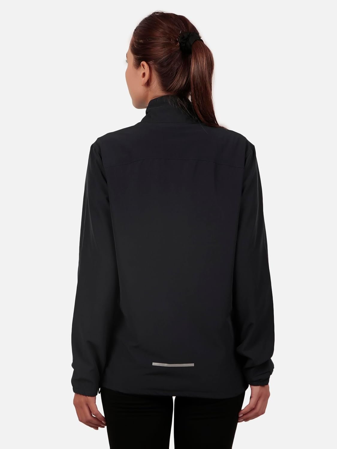 John Ally Women's Sports Gym Jacket with both side zipper pockets with Mesh/Net material perfect for Winter, Workout, Running, Sports, Hiking, Travelling, and Casual wear. - Image 3