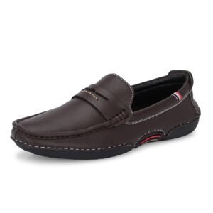 Centrino Slip-On Men’s Formal Shoe | Stylish Non-Lace Design | Soft Cushioned Insole for Comfort | Premium Craftsmanship & Durable Build | Perfect for Office & Formal Wear (6647)