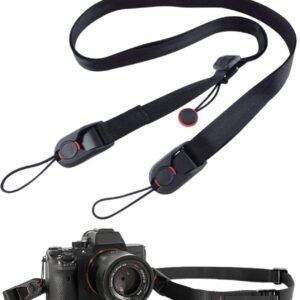 3PCS Camera Strap, Accessories Adapter Quick Release, Wrist Strap, Photography Adapter for Binocular, Action, Digital Camera, Laptop Bags