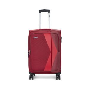 Safari Polyester Soft 26 Cms Luggage- Suitcase(Rapid674Wred_Red)