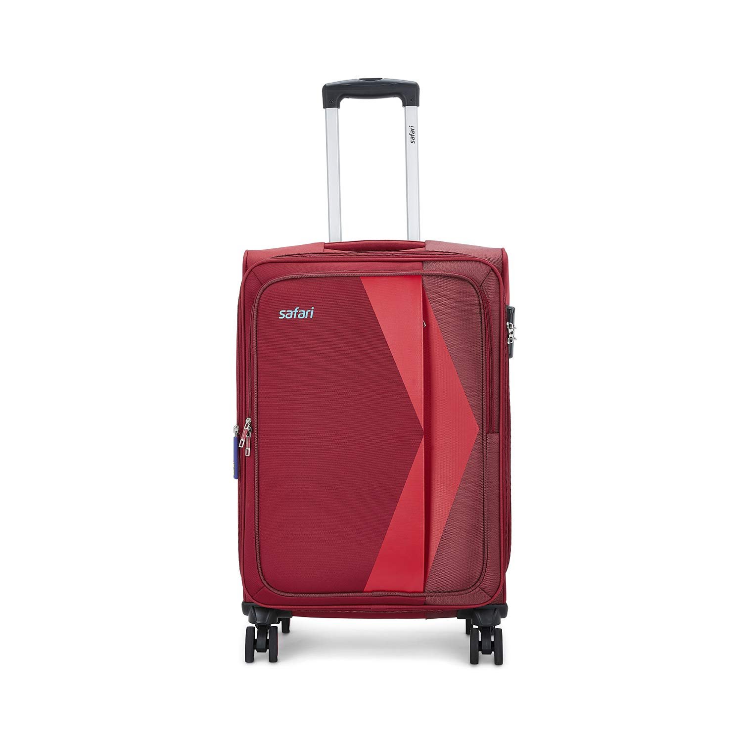 Safari Polyester Soft 26 Cms Luggage- Suitcase(Rapid674Wred_Red)