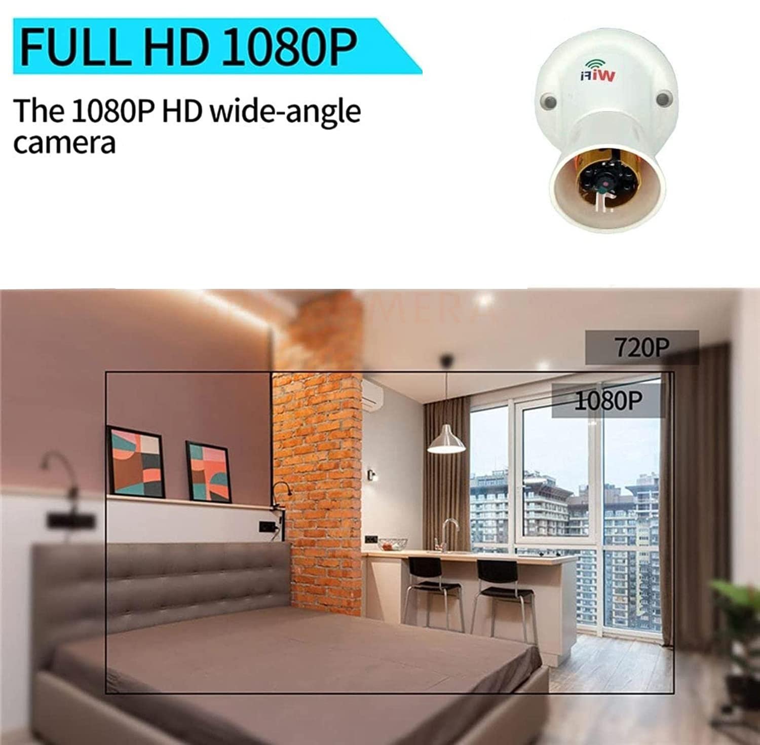 TECHNOVIEW WiFi Full HD 4k Security Camera Work 24 Hours with Power 220v - Hd WiFi Camera for Home,Office Security - Image 3