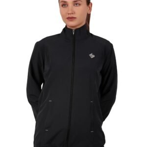 John Ally Women’s Sports Gym Jacket with both side zipper pockets with Mesh/Net material perfect for Winter, Workout, Running, Sports, Hiking, Travelling, and Casual wear.