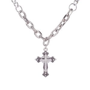 SALTY ALPHA Anti Tarnish Stainless Steel Rugged Black Locket Neck Chain for Men | Stylish Pendant Necklace | Jewellery Accessories for Boys | Minimal Jewelry | Gifts for Boyfriend & Husband | Gift for Diwali, Christmas, Marriage, Birthday