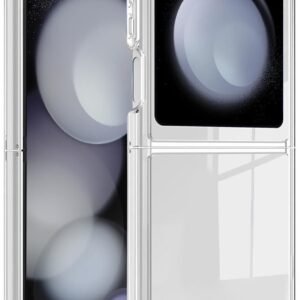 Thermoplastic Polyurethane Transparent Back Cover Case Compatible for Samsung Galaxy Z Flip 6 | Camera Protetion | Slim and Light Weight | Soft Touch and Feel |(Design 759)