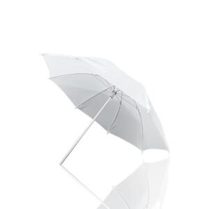 HIFFIN Professional White Umbrella 100cms 36 inch/91cm for Photography Studio LED Video Light Flash, Camera Flash Video Light Stand, Lighting Diffuser