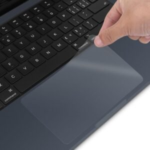 Saco Matte Finish Laptop Trackpad Protector Compatible for Lenovo Yoga 7 2-in-1 14IML9 14 Inch AI Laptop - Transparent