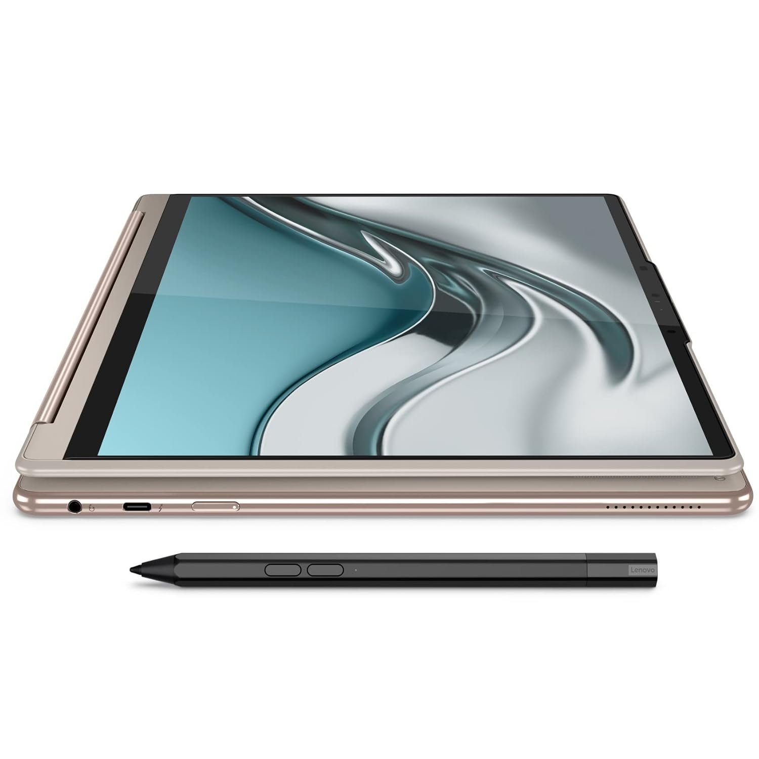 Lenovo Yoga 9 13th Gen Intel Evo i7 1360P 14"(35.56cm) 4K OLED 2-in-1 400Nits Laptop (16GB/1TB SSD/Win 11/Office 2021/Backlit KB/Pen 2.0/1Yr Warranty/Alexa/3 Month Game Pass/Oatmeal/1.4Kg) 83B1004XIN - Image 21