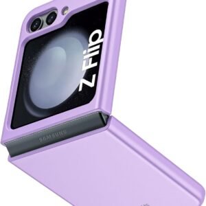 Kapa Ultra Thin Back Case for Samsung Galaxy Flip6 / Z Flip 6 | Full Body Protection Hard Back Cover (Purple)