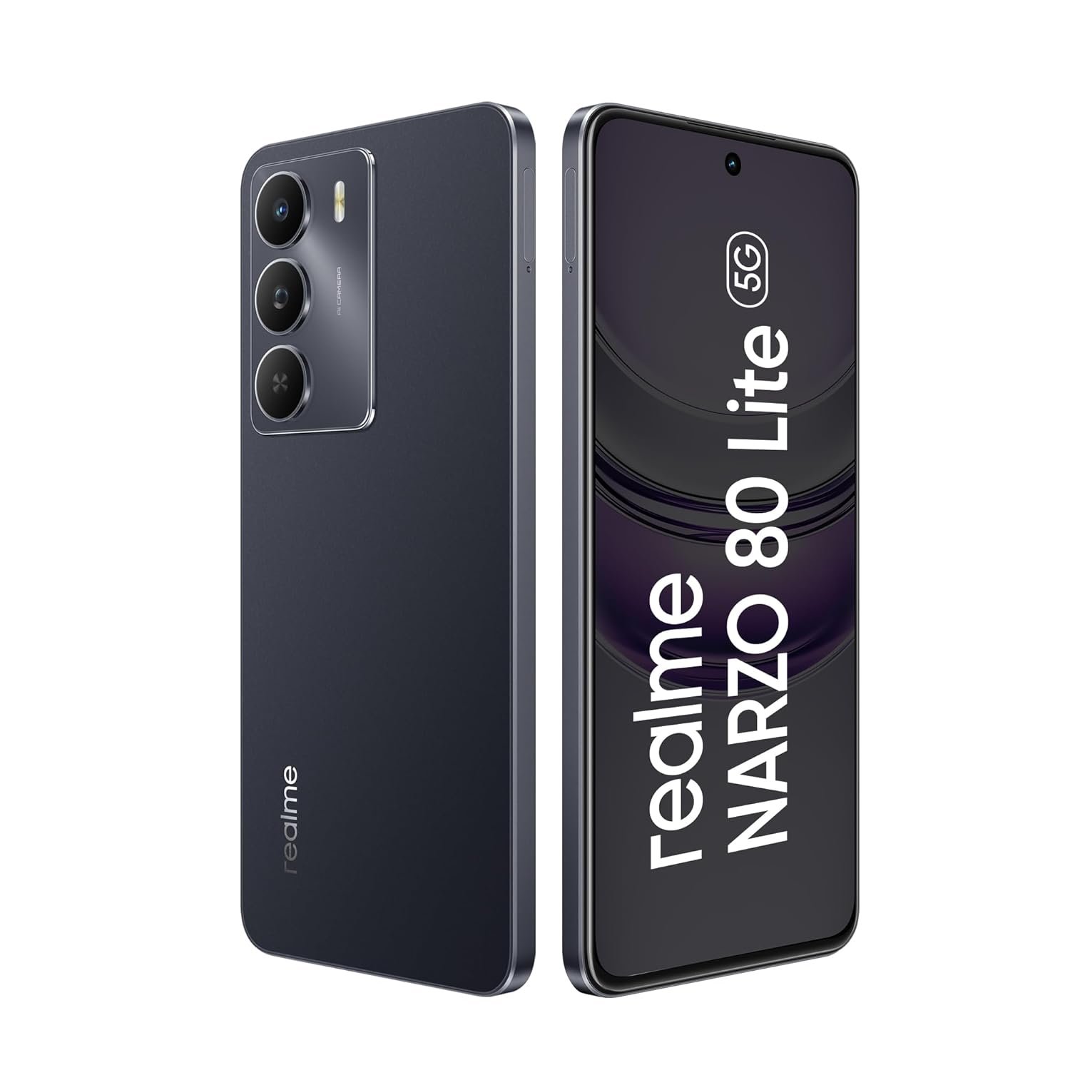 realme NARZO 80 Lite 5G (Onyx Black, 6GB+128GB) | 6000mAh Long-Lasting Battery | MediaTek Dimensity 6300 5G | AI Assist | IP64 Rated Water & Dust Resistance | Military-Grade Durability - Image 12