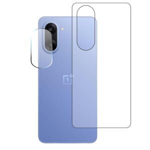 Ayra 3 layer Back transparent screen guard with Camera Lens Protector Compatible With Oneplus Nord Ce5 (Pack of 1)