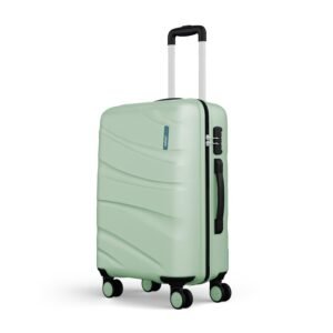 Safari Medium Persia 8 Wheels 65cm Checkin Trolley Bag Hard case Polycarbonate 360 Degree Wheeling System Luggage, Travel Bag, Suitcase for Travel, Trolley Bags for Travel, Jade Green