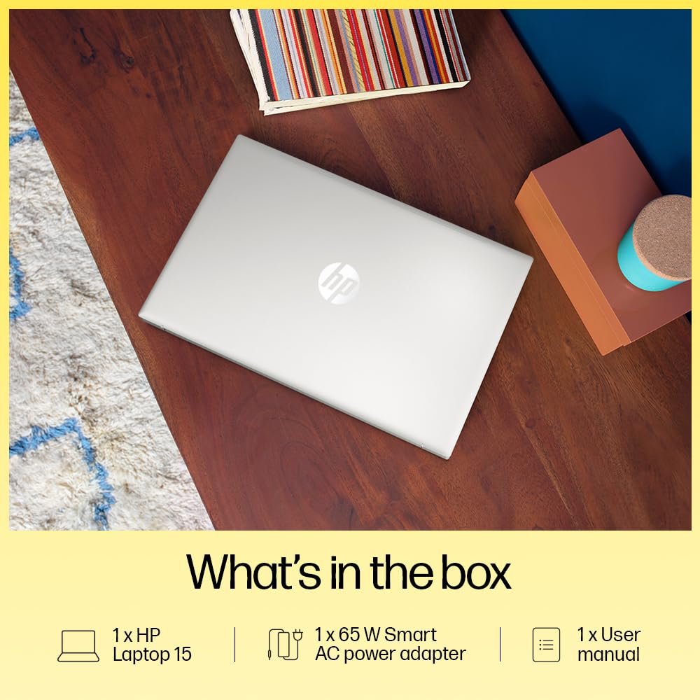 HP 15, AMD Ryzen 3 7320U (8GB LPDDR5, 512GB SSD) FHD, Anti-Glare, Micro-Edge, 15.6"/39.6cm, Win 11, Office 21, Silver, 1.59kg, fc0154AU, AMD Radeon Graphics, 1080p FHD Camera Laptop - Image 10