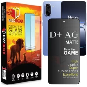 Compatible With OnePlus Nord CE5 D+ AG Matte Screen Guard Protector Tempered Glass Anti Fingerprint Gaming Special With Camera Cut (Nord CE 5-6.72 Inch) – Pack of 1