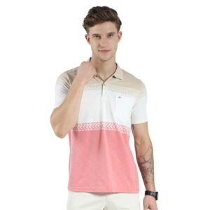 Monte Carlo Men’s Regular Fit Striped Polo T-Shirt | Half Sleeve | Collared Neck | Casual Wear T Shirt for Men’s