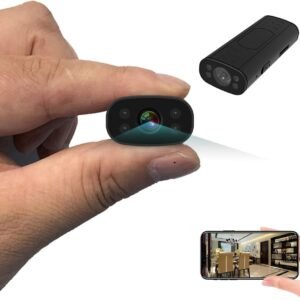 TECHNOVIEW WiFi Camera, 1080p Full HD, 150° View Angle, Night Hd Vision, Motion Detection, Mini Body, Remote Playback, Supports 128G SD Card