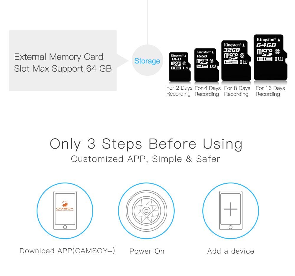 TECHNOVIEW 4k Wireless WiFi Mini Camera Full HD 1080p Recording Night Hd Vision Audio and Video Recorder Motion Detection Camera for Home Office Car Small Size Portable Design - App - OKam Pro - Image 6