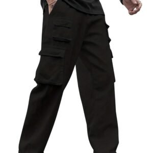 Lymio Men’s Regular Fit Low Rise Cargo || Cotton Cargo Pants ||(Cargo-38-41)