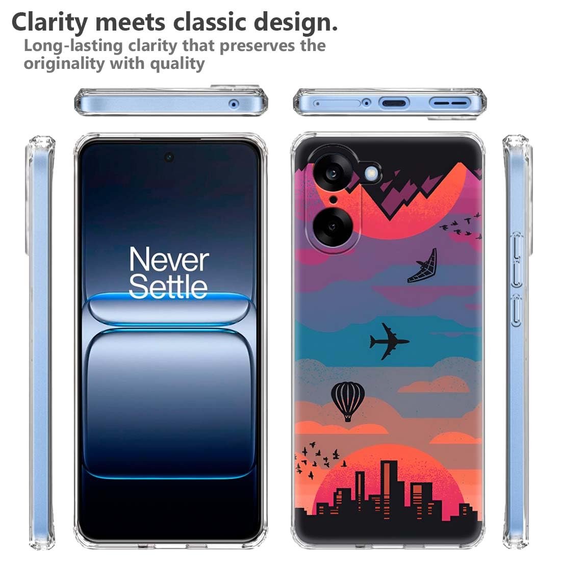 Fashionury Designer Soft Back Cover Case Compatible for OnePlus Nord CE5 5G, Printed,Transparent,Flexible, Silicon for OnePlus Nord CE5 5G -D1153 - Image 4