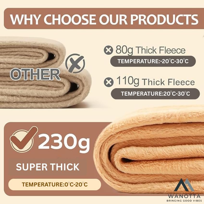 Wanotta Women Skinny Fit Mid High Rise Winter Fleece Warm Thermal Leggings Dual-Tone Velvet Touch Woolen Pantyhose Tights Pants(Free Size) (Waist:26 to 36Inch Stretchable) (Black-Footed) - Image 9