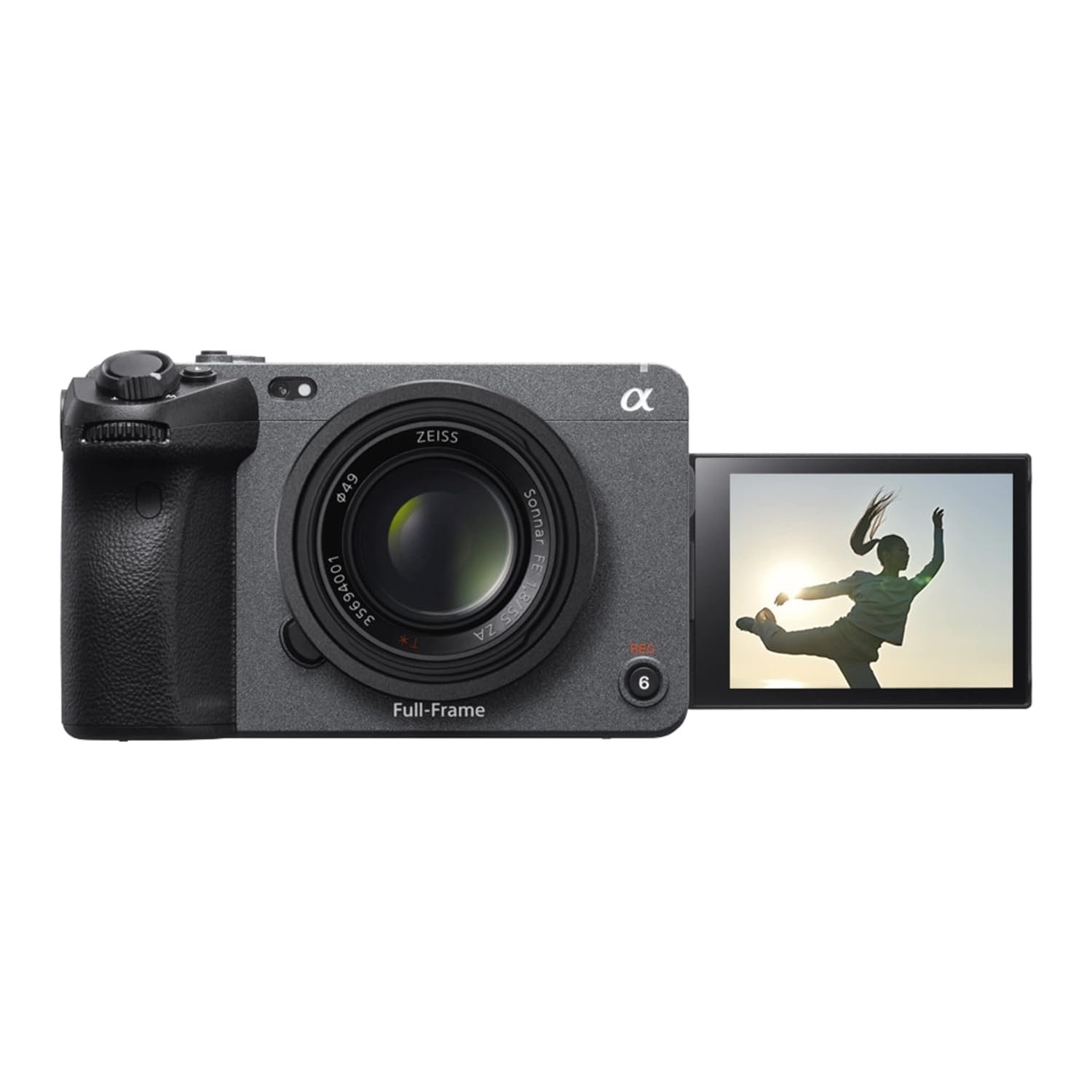 Sony FX3A Cinema Line Full-Frame Camera | 4K 120P | Compact & Lightweight | Made for Filmmakers | Cinematic Shots + Rechargeable Battery (NP-FZ100) - (Grey)