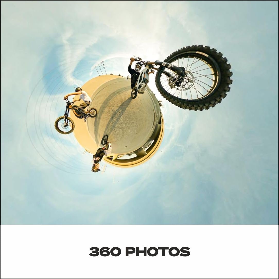 GoPro Max 360 Action Camera - 5.6K30 HD Video & 16.6MP Photos, Ultimate 360 Photography, Stabilization, Rugged & Waterproof, High-Performance Enduro Battery, Easy Object Tracking with Quik Editing App - Image 7