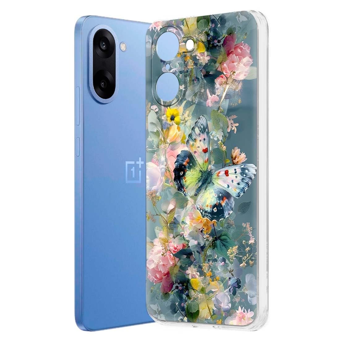 Designer Soft Back Cover Case Compatible for OnePlus Nord CE5 5G, Printed,Transparent,Flexible, Silicon for OnePlus Nord CE5 5G -D2219