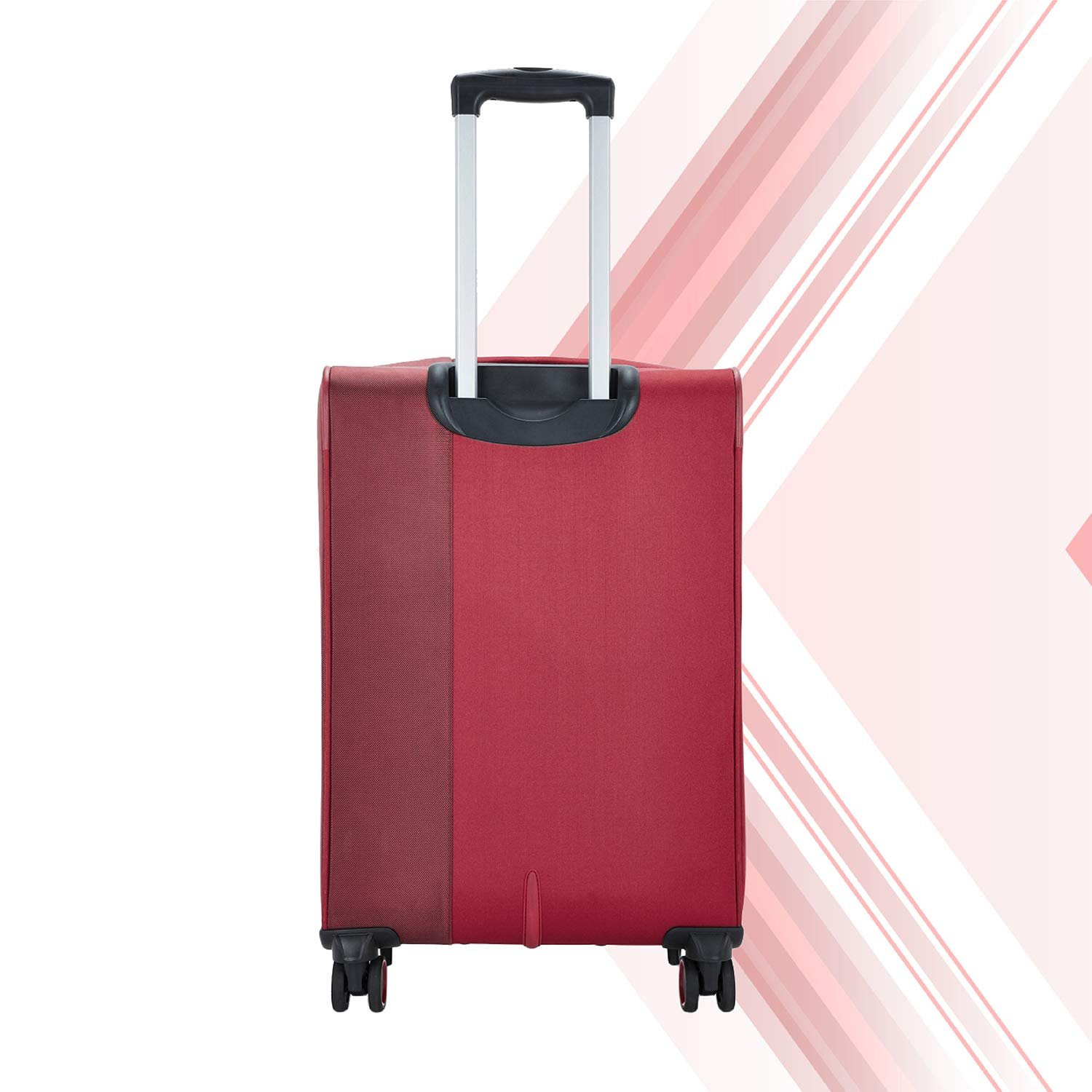 Safari Polyester Soft 26 Cms Luggage- Suitcase(Rapid674Wred_Red) - Image 8