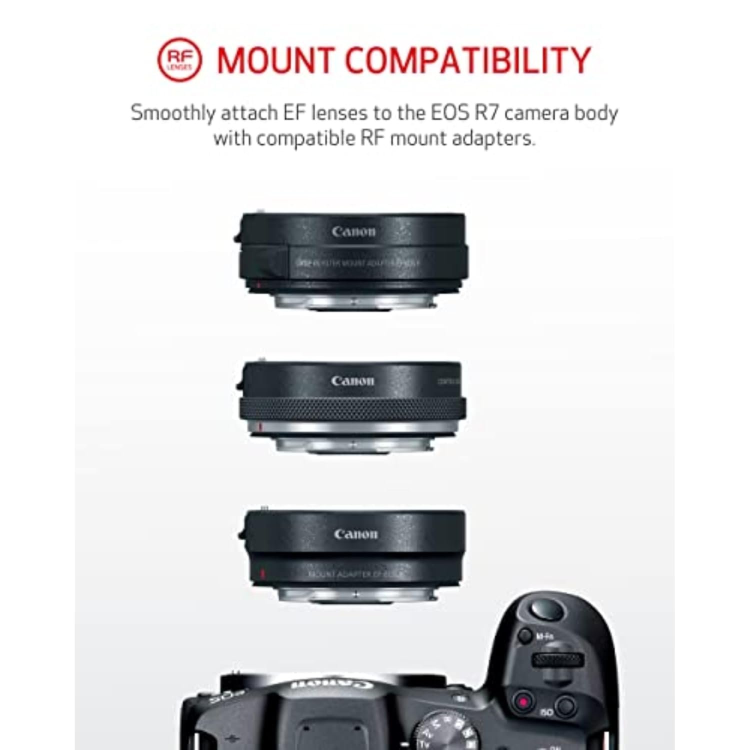 Canon EOS R7 32.5MP Mirrorless Camera Body | APS-C Sensor | 4K Video Recording (Black) - Image 6