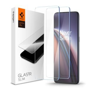 Spigen Glas.tR Slim Tempered Glass Screen Protector Guard For OnePlus Nord CE5 (5G) [2 Pack]