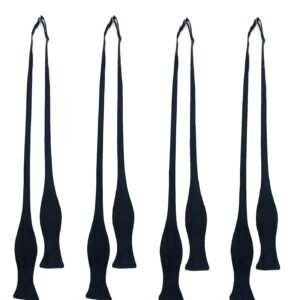 GOOD 1 STORE Self Bowtie for Men Classic Satin Fancy Open Bow tie Combo set With Adjustable Length