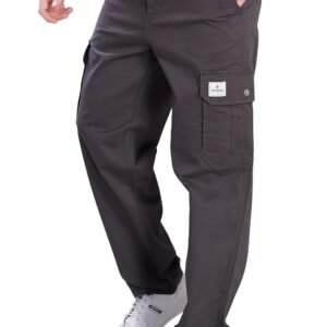 DIVISIVE Men’s Loose Baggy Fit Cotton Cargo Pants