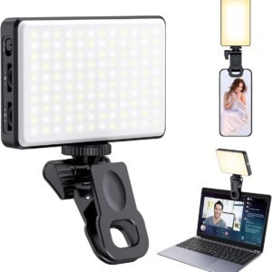 Coslifestore- 90 LED Pocket Light, Selfie Light for Phone, /iPad/iPhone/Camera, 2000Mah Rechargeable, 3 Lighting Adjustment Modes, for Photography/TikTok/Vlog/Video/Makeup- Comes with a Clip