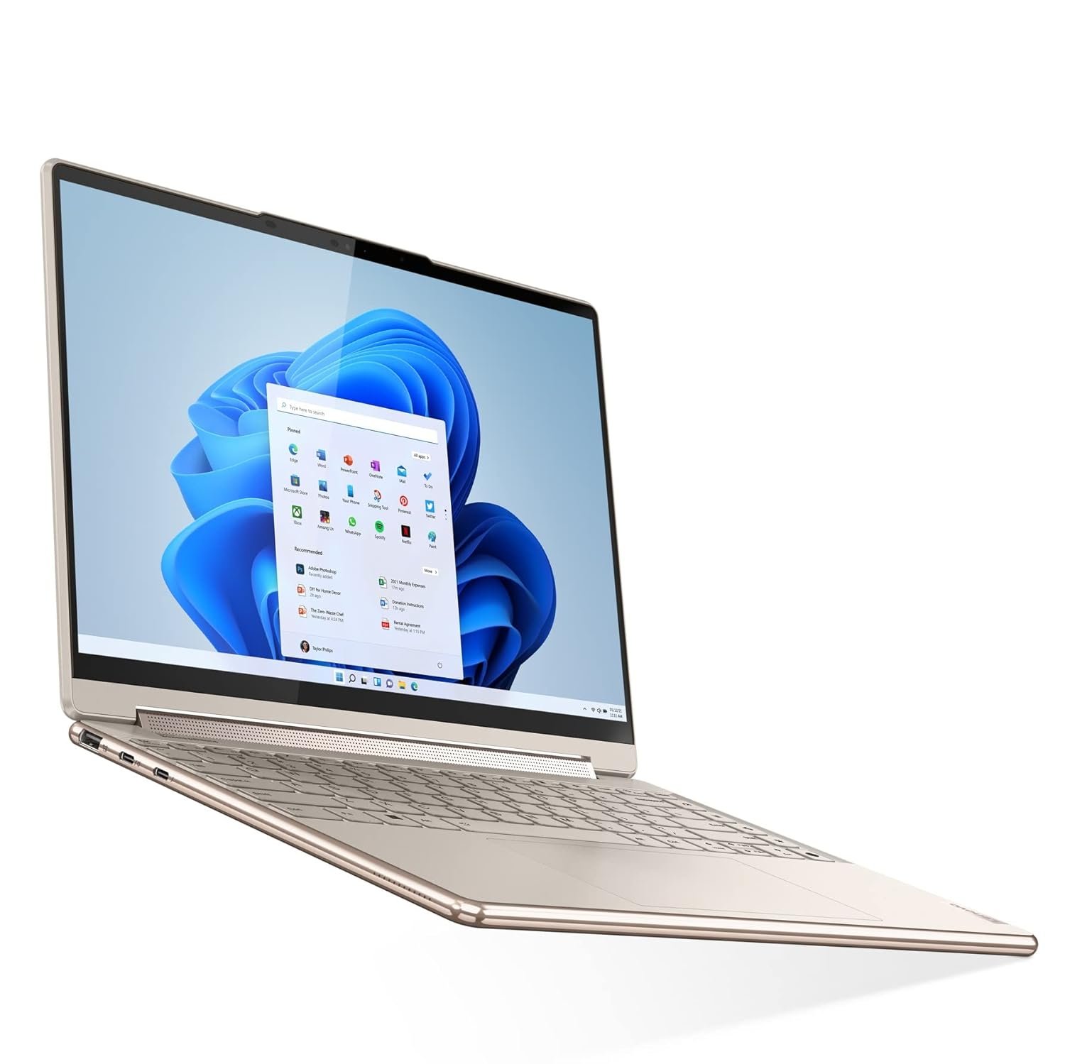 Lenovo Yoga 9 13th Gen Intel Evo i7 1360P 14"(35.56cm) 4K OLED 2-in-1 400Nits Laptop (16GB/1TB SSD/Win 11/Office 2021/Backlit KB/Pen 2.0/1Yr Warranty/Alexa/3 Month Game Pass/Oatmeal/1.4Kg) 83B1004XIN - Image 7