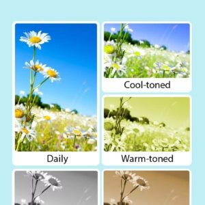 44MP FHD 1080P Digital Camera with 16X Power Zoom, Beauty Filter, Anti-Shake with 32GB Card, 2 Batteries, Point and Shoot Light Weight and Portable Camera for Children, Students, and Teens (Black)