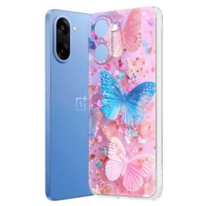 Designer Soft Back Cover Case Compatible for OnePlus Nord CE5 5G, Printed,Transparent,Flexible, Silicon for OnePlus Nord CE5 5G -D2170
