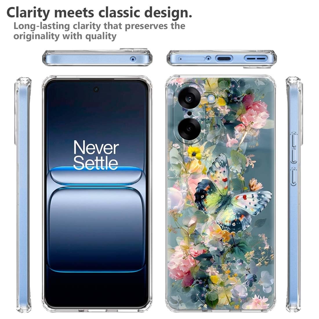 Designer Soft Back Cover Case Compatible for OnePlus Nord CE5 5G, Printed,Transparent,Flexible, Silicon for OnePlus Nord CE5 5G -D2219 - Image 4