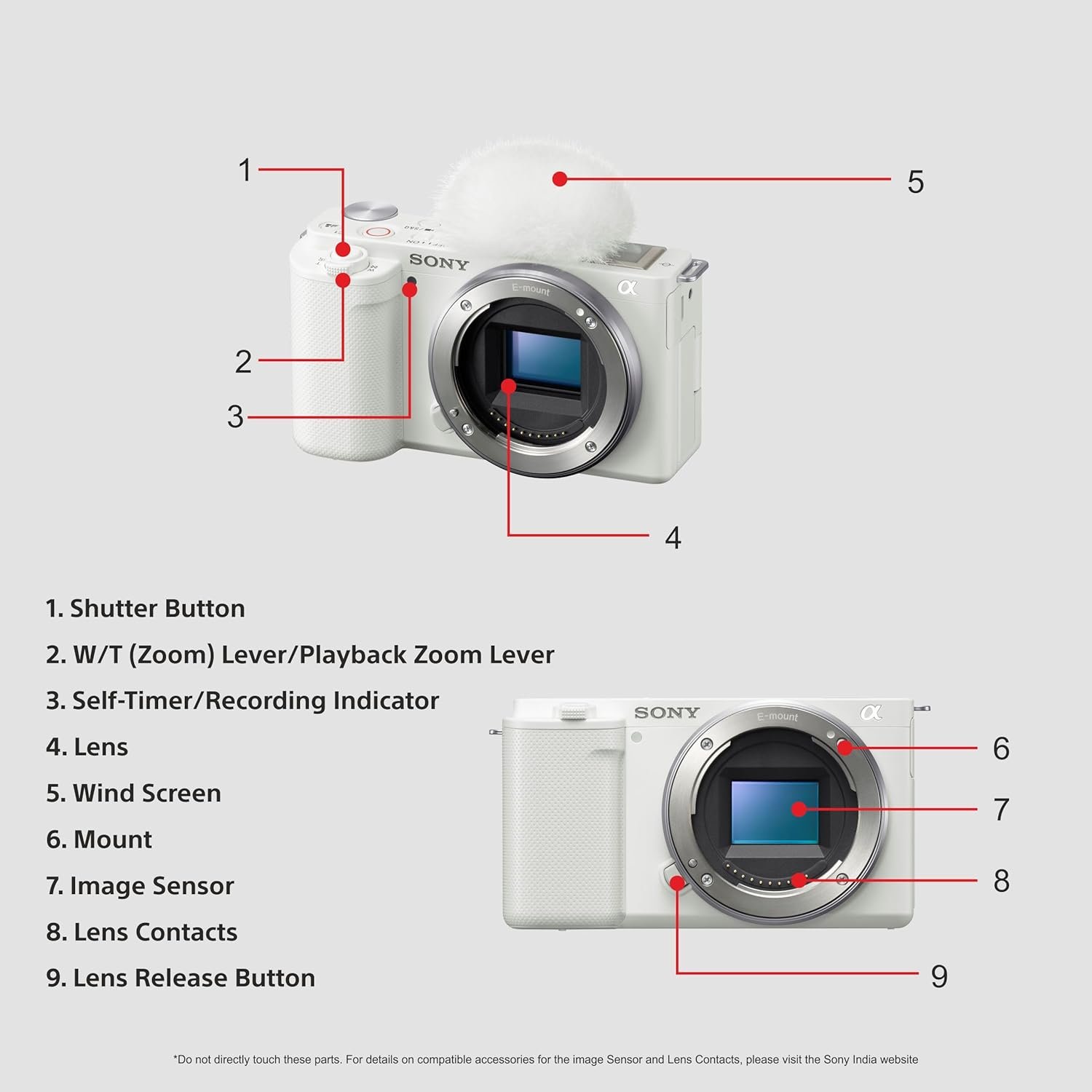 Sony Alpha ZV-E10L 24.2 Mega Pixel Interchangeable-Lens Mirrorless vlog Camera with 16-50 mm Lens, Made for Creators | APS-C Sensor | Advanced Autofocus | Clear Audio & 4K Movie Recording - White - Image 5
