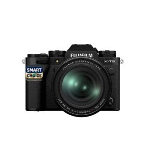 Fujifilm X-T5 40MP APS-C X-Trans Sensor|Smartchoice|Pixel Shift|IBIS System|Ultra high Resolution mirrorless Camera|6k 30p|Quick Lever for Photo/Video with XF 16-80mm f/1:4 Lens -Black