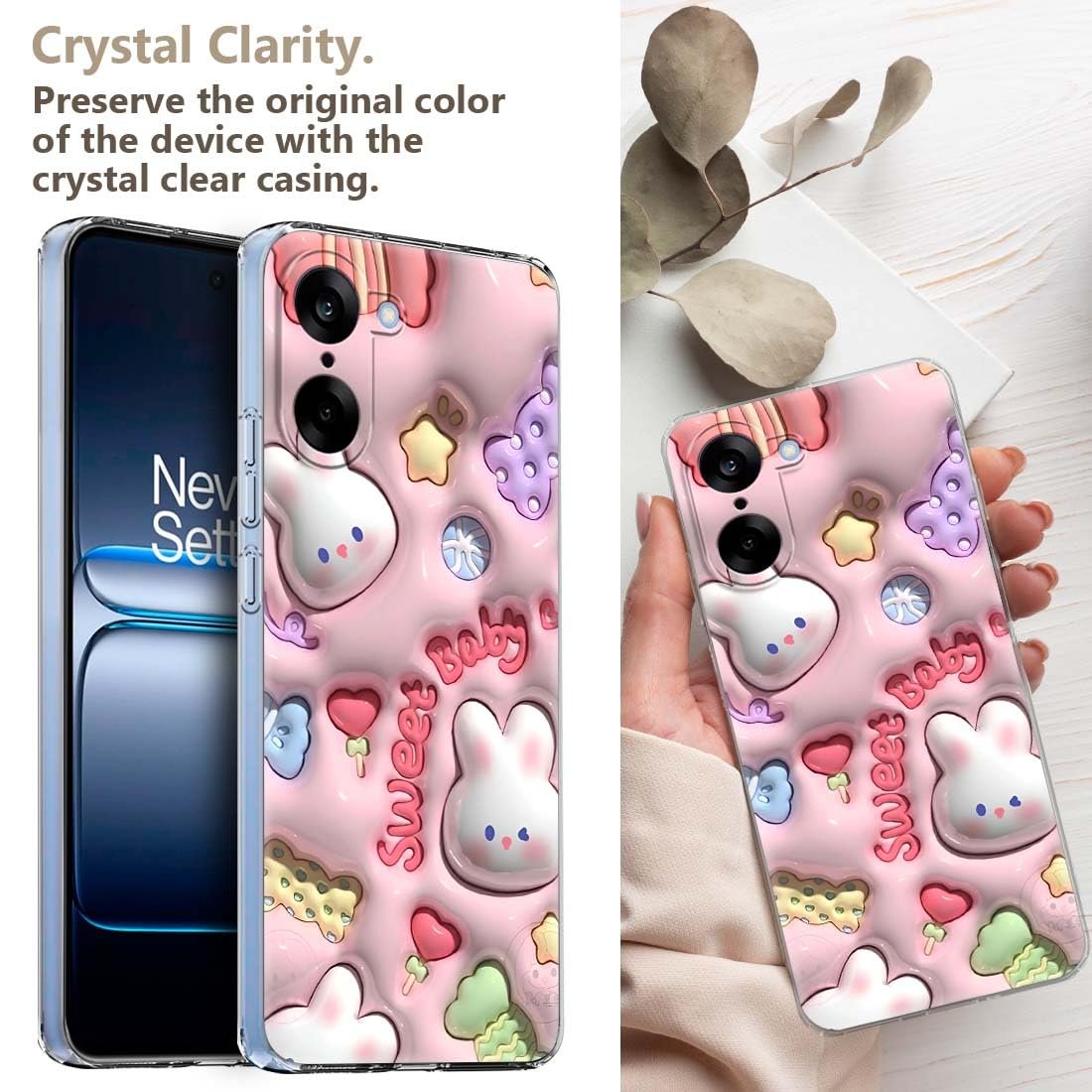 Fashionury Back Case for OnePlus Nord CE5 5G, Print Silicone Stylish Back Cover Case for OnePlus Nord CE5 5G -D2149 - Image 5