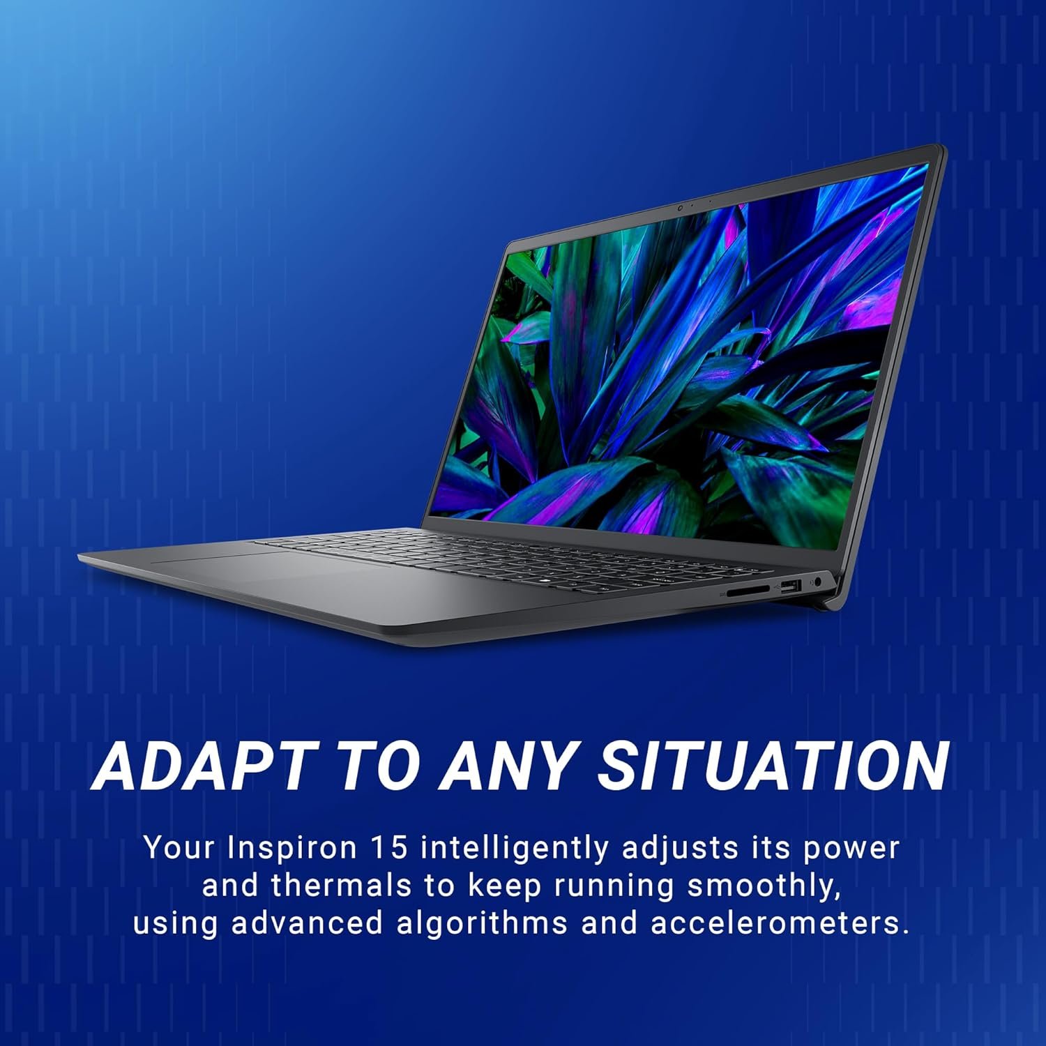New Dell 15 Laptop, Intel Core 3 100U Processor, 16GB DDR4, 512 SSD, Intel UHD Graphics, 15.6" NT FHD 120Hz IPS AG 250 nit Display, Win 11 + Office H&S 2024, Carbon Black, Thin & Light- 1.63Kg - Image 9
