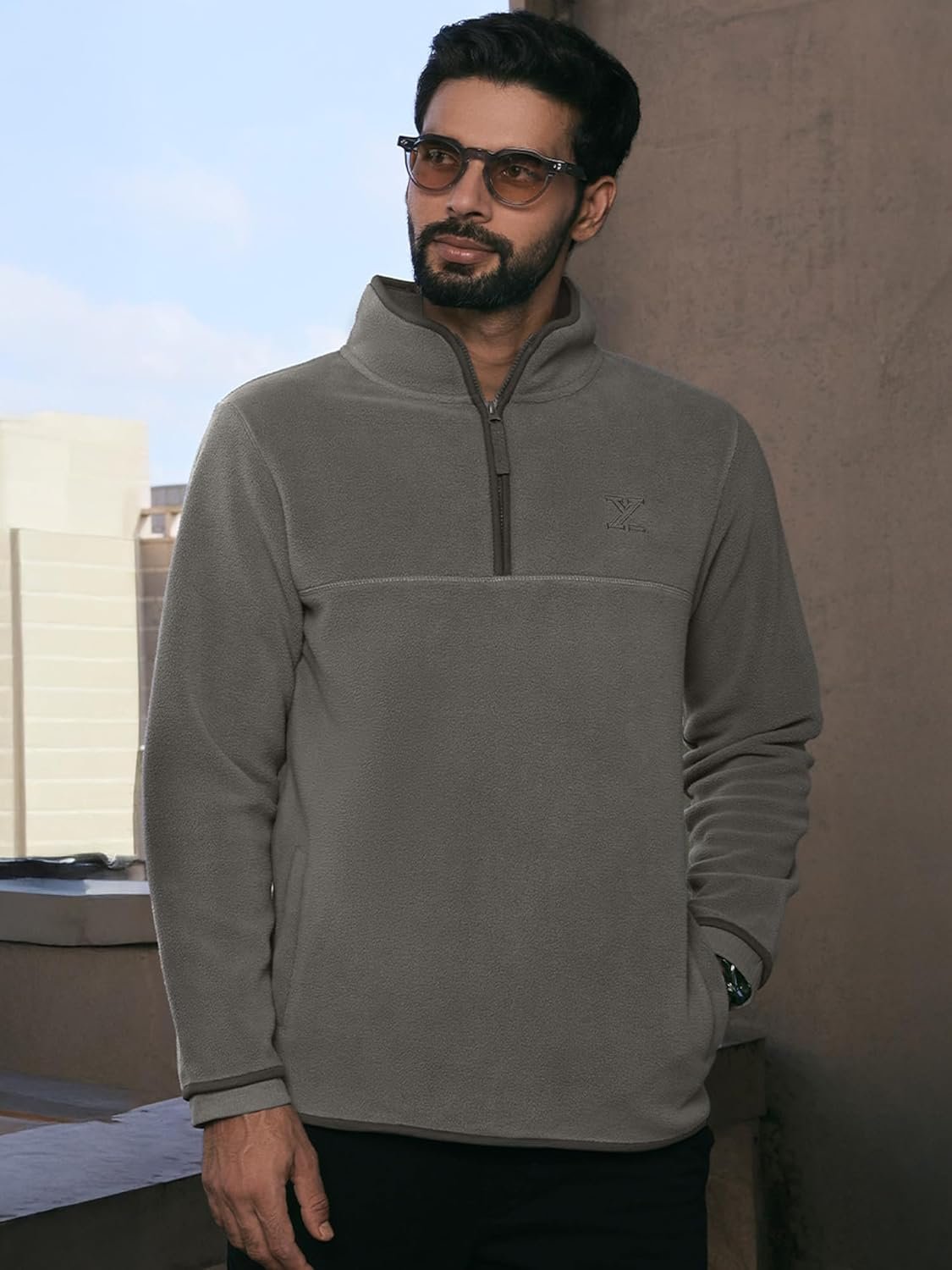 XYXX Alterra Polar Fleece Half-Zip jacket For Men - Image 6