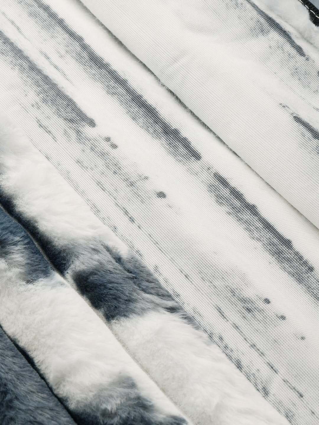 Aarika Womens Winter Wear Beige Colour Solid Fur Jacket - Image 7