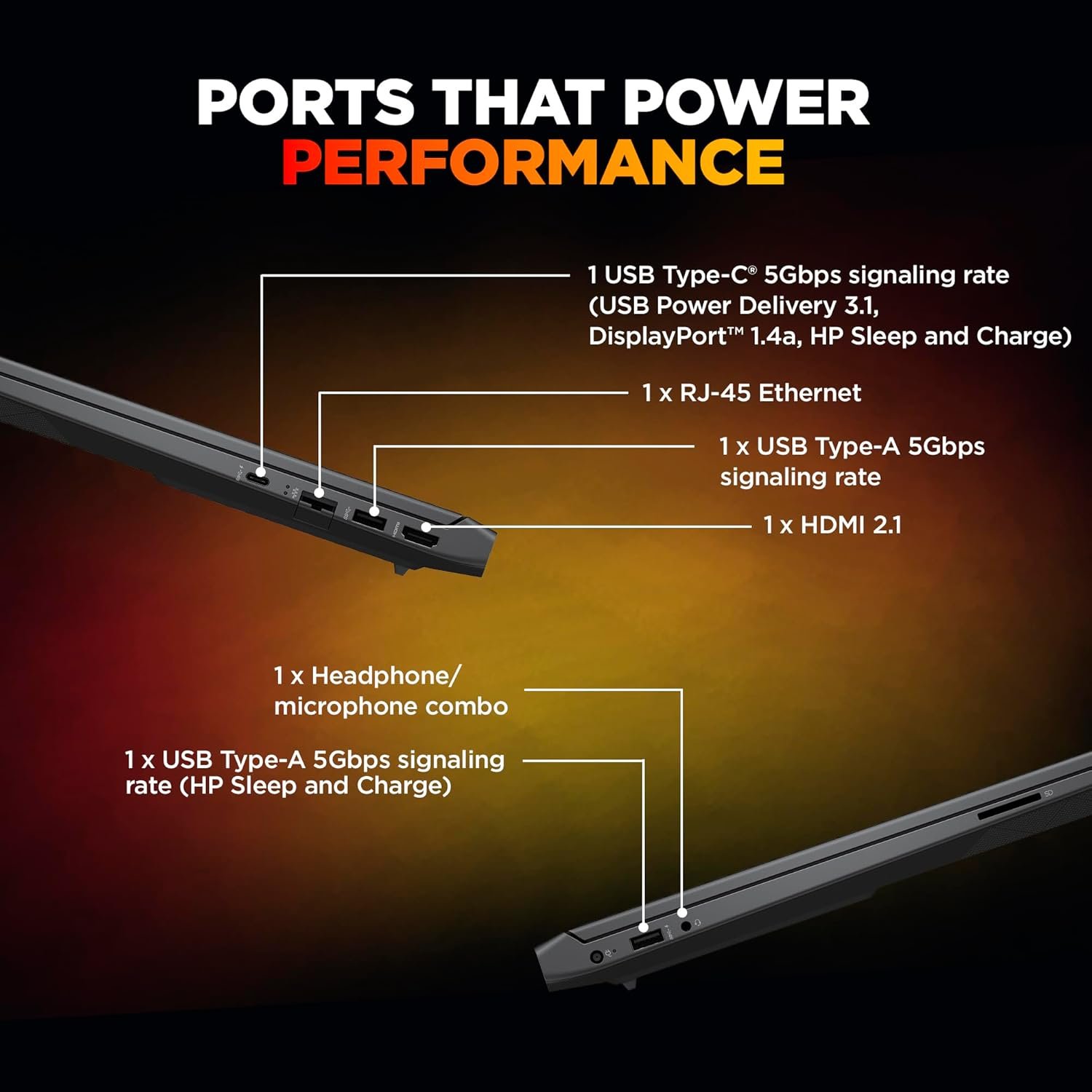 HP Smartchoice Victus, 13th Gen i7-13620H, 6GB RTX 4050, 16GB DDR4(Upgradeable) 512GB SSD, 144Hz, 300nits, FHD, 15.6''/39.6cm, Win11, M365* Office24, Mica Silver, 2.3kg, fa2100/03/04tx, Gaming Laptop - Image 8