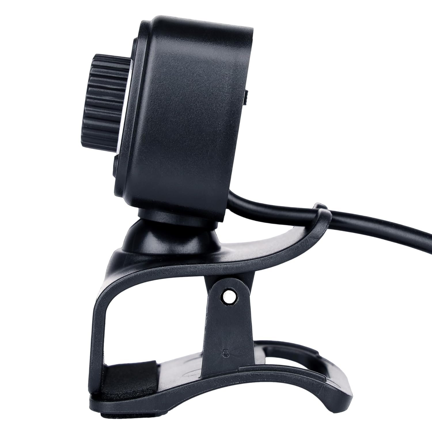 Zebronics Zeb-Crystal Clear Web Camera, 0.3 MP with USB with 3P Lens,Built-in Microphone,Auto White Balance,Night Vision and Manual Switch for LED (Black) - Image 2