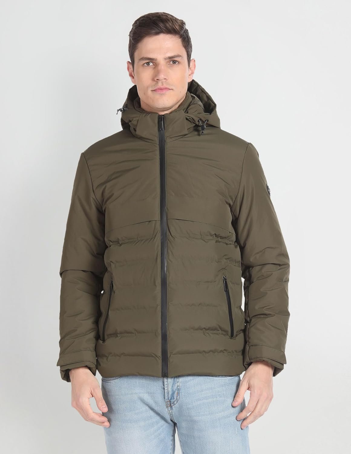 Arrow Men's Puffer Standard Length Jacket - Image 7